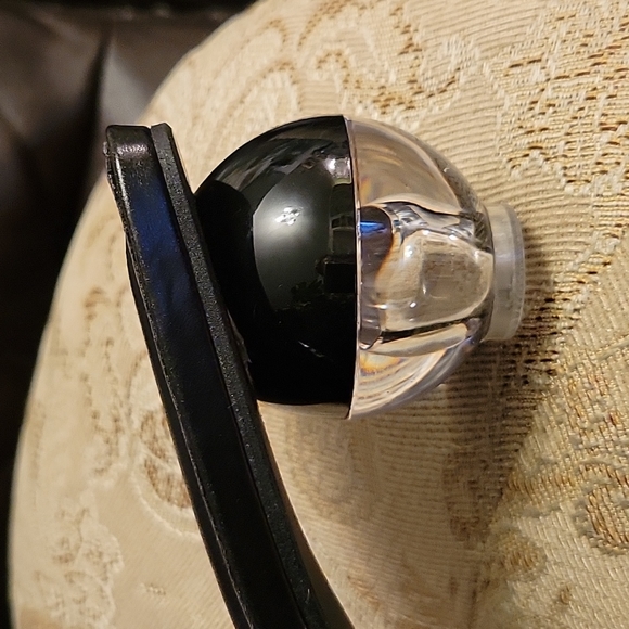 Olivia Miller Heel Sandal, Black, Size 8, Round crystal heels, NWOT, 2.5" Heel - Picture 6 of 12